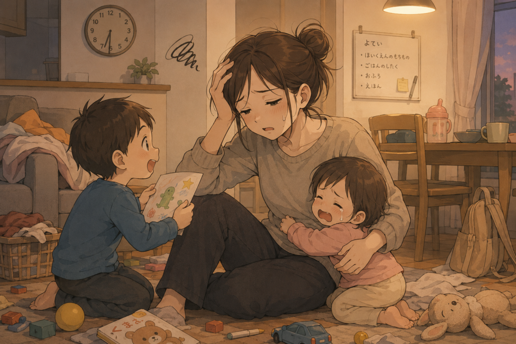 ワーママは余裕がない